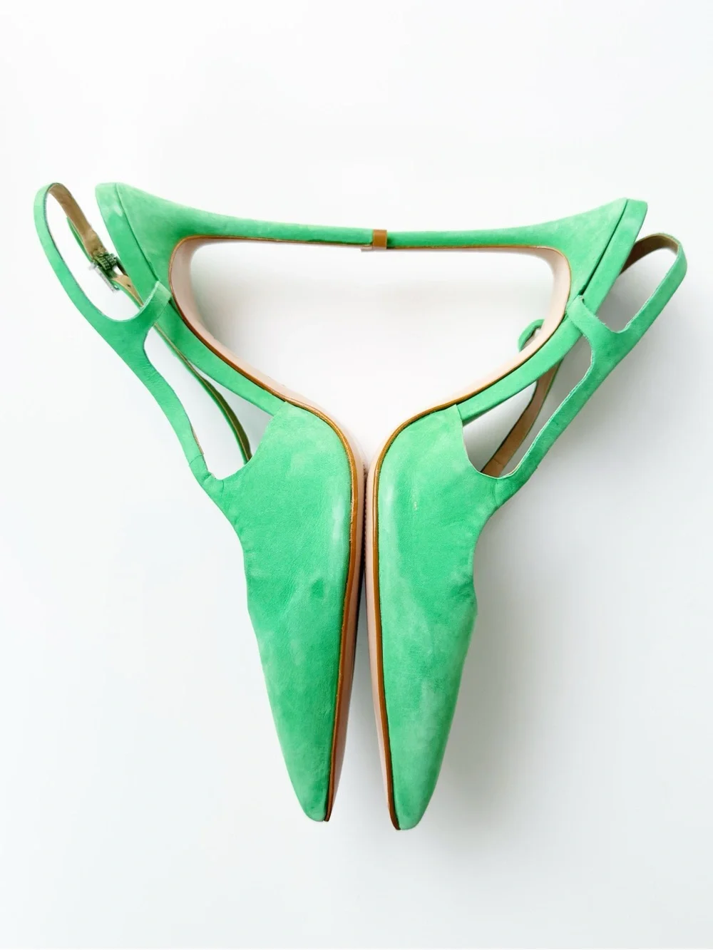 Schultz Boris Slingback Pump in Green | 10